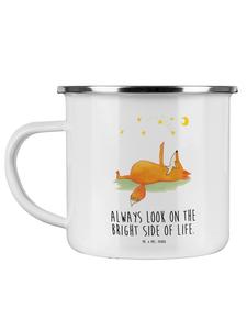 Кофейная кружка с изображением лисы и звезд на белом фоне Mr. & Mrs. Panda