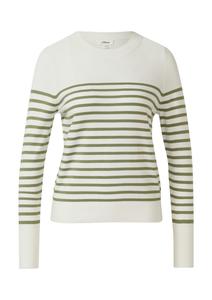 s.Oliver Свитер из шерсти белый