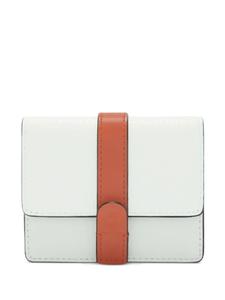 Кошелек с тисненым логотипом Furla, зеленый