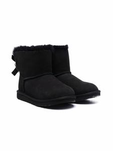Угги детские UGG Kids Bailey Bow II на завязках, черный