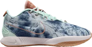 Кроссовки LeBron 21 'Aragonite', синий