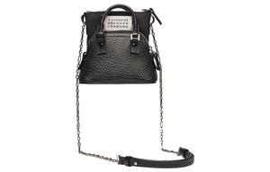 Maison Margiela Числовой патч мини-сумка через плечо на молнии