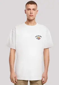 F4NT4STIC Футболка "Кошелёк или жизнь Хэллоуин", принт, белый