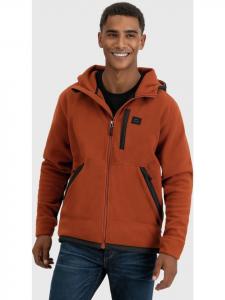 Флисовая куртка Vintage Industries, коричневый