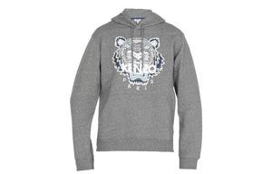 Толстовка мужская серая Kenzo, серый