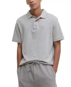 Мужская поло Hepple Barbour, серый