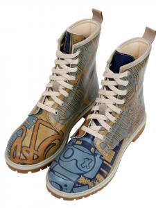 Dogo Ботинки Robo Shibuya желтого цвета