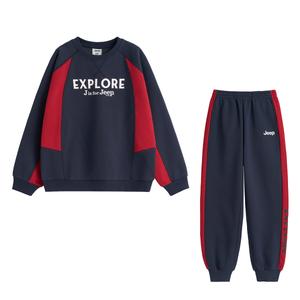 Повседневная спортивная одежда для подростков Jeep, темно-синий