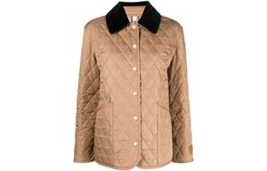 Burberry Женская стеганая куртка, Верблюжий