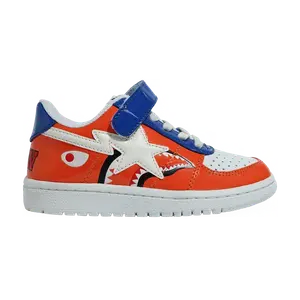 Кроссовки BAPE Bapesta Low Kids, оранжевый