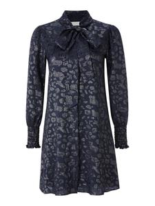 Платье рубашка Rich & Royal Shirt Dress, синий/темно-синий