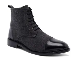 Ботинки Anthony Veer Monroe Cap Toe, цвет уголь/черный