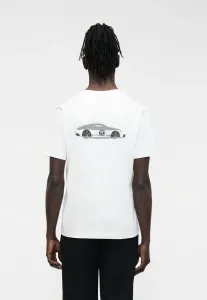 Футболка spirit70 с принтом автомобиля Boss, White