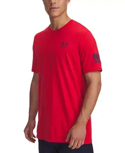 Мужская футболка с логотипом Freedom Flag Under Armour, красный