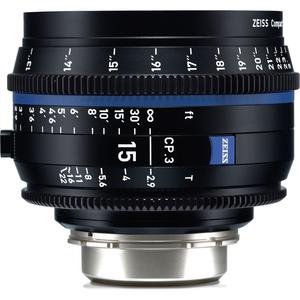 Компактный фиксированный объектив ZEISS CP.3 15 мм T2.9 (крепление Canon EF, ножки)