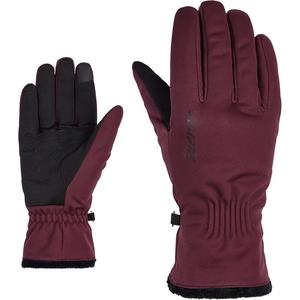 Перчатки ibrana touch lady glove multisport Ziener, красный