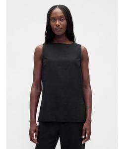 (W) Майка из льняной смеси