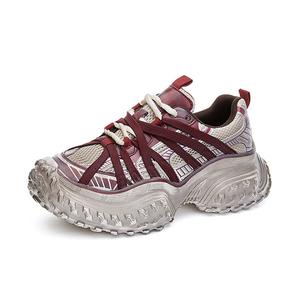 VAEL Массивные кроссовки женские красные