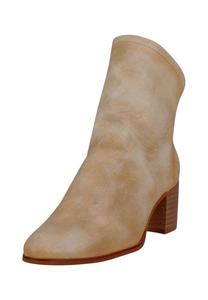 Кожаные ботильоны Felmini, бежевый