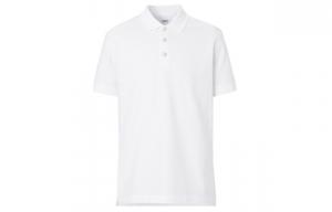 Рубашка поло мужская белая Burberry, белый