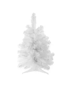 Искусственная рождественская елка из белой сосны высотой 18 дюймов — без подсветки Northlight, white