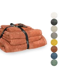 Schöner Wohnen Kollektion Набор полотенец SENSE цвета ржавчины