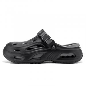 NANJIREN Клоги мужские черно-серые, цвет Black Gray