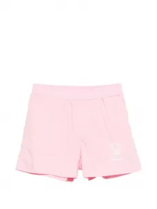 Графические шорты на резинке Msgm Kids, розовый