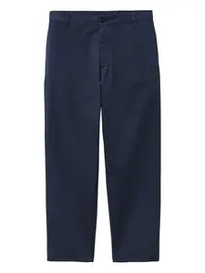 Брюки с нашивкой-логотипом Carhartt Wip, синий