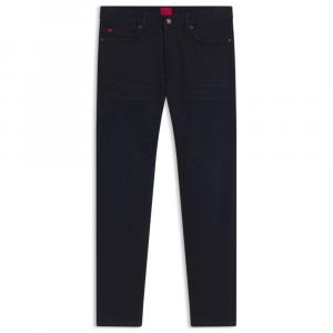 Узкие джинсы в синем дениме с комфортной растяжкой HUGO