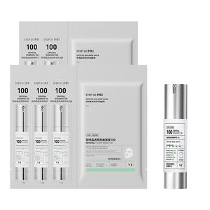 Набор из 100 сывороток и лосьонов korea crystal radiance для борьбы с акне, подтяжки, увлажнения, контроля жирности и сужения пор VT