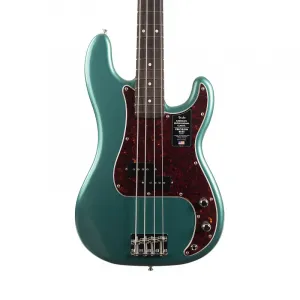 Бас-гитара Fender American Professional Classic Precision - выцветший металлик Sherwood Green