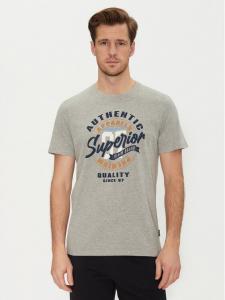 Футболка обычного кроя 20717758 Blend, серый