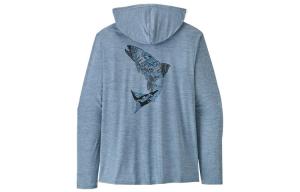 Мужская толстовка Capilene Cool Daily Graphic Hoody Relaxed Fit Patagonia, синий