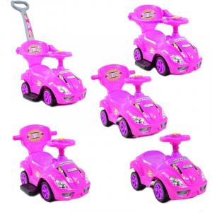 Ride On, Пушер Со Звуками Мега Автомобиль 6 В 1 С Крышкой Tc202 SUPER-TOYS
