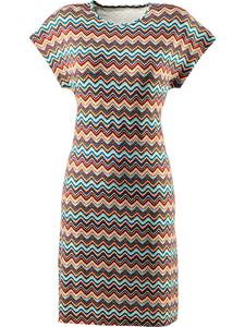 Платье для отдыха из однотонного джерси рубинового цвета Erwin Müller