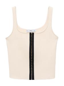 Топ MANGO SUNE, экрю