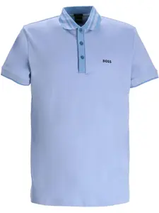 Рубашка поло BOSS, синий