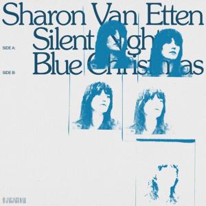 Виниловая пластинка LP Silent Night / Blue Christmas [Blue Vinyl] (7") - Sharon Van Etten