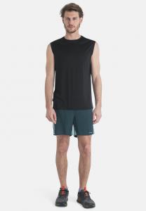 Топ Natural 125 Light Weight Cool-Lite Graphic Icebreaker, черный