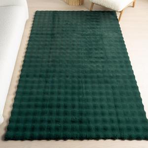 nuLOOM Jeni Checkered ковер 153 x 244 см для гостиной, спальни, столовой, кухни, машинная стирка, Hunter Green