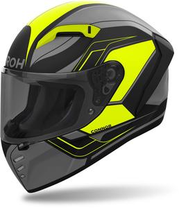 Шлем Airoh connor dunk, Black/Neon Yellow