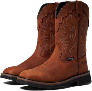 Мужские ботинки Wolverine Rancher Wellington с стальным носком, Barley