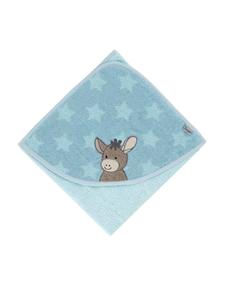 Sterntaler Банное полотенце с капюшоном 80x80 см ESEL Emmi, светло-голубого цвета