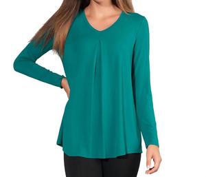 Топ Just My Style в цвете павлина Stella Carakasi, цвет peacock