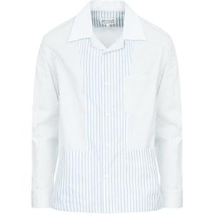 Полосатая рубашка Maison Margiela, синий