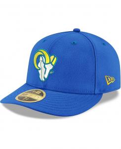 Мужская низкопрофильная командная кепка Royal Los Angeles Rams Omaha 59Fifty New Era