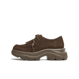 Teenmix Коллекция пряничных домиков повседневные туфли-лодочки женские 5,5 см кофе, цвет Coffee