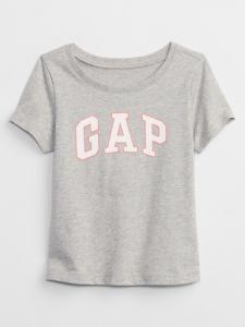 Футболка с логотипом Gap, серый