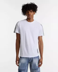 Мужская контрастная футболка с коротким рукавом Ecko Unltd, белый